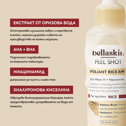 Peel Shot Пилинг Ампула с Бял Ориз